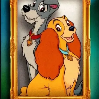 Topps Disney Neon 2026: Family First - Lady And Tramp #FF-12