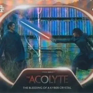Topps Star Wars: Chrome 2025 - The Bleeding Of A Kyber Crystal #AC-24 The Acolyte