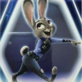 Topps Disney 2026 Neon: Chrome Etch - Judy Hopps #CNE-62