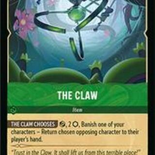 Disney Lorcana: Wilds Unknown RARE The Claw #99/204