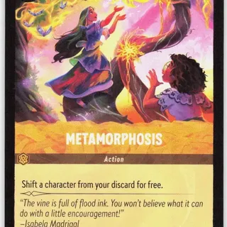 Disney Lorcana: Wilds Unknown RARE Metamorphosis #31/204