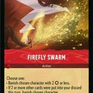 Disney Lorcana: Wilds Unknown UNCOMMON Firefly Swarm #130/204