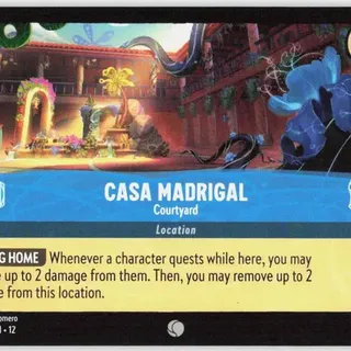 Disney Lorcana: Wilds Unknown COMMON Casa Madrigal - Courtyard #170/204