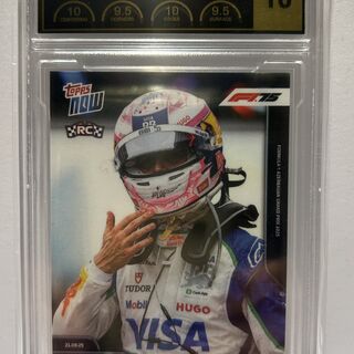 Topps Now F1 2025: Liam Lawson #65 Rookie PCG 10