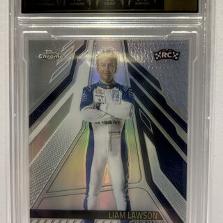 Topps F1 Chrome 2025: Futuro - Liam Lawson #FUT-1 PCG 10