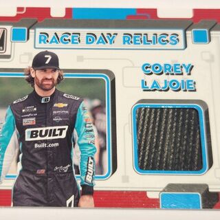 Corey LaJoie [Red] #RR-CL 2023 Panini Donruss NASCAR Race Day Relics