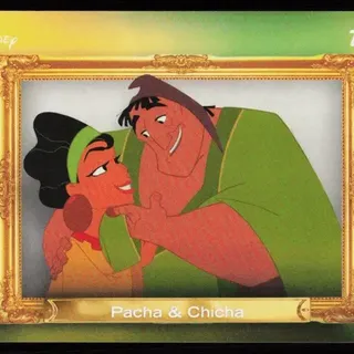 Topps Disney 2026 Neon: Family First - Pacha & Chicha #FF-24