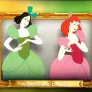 Topps Disney 2026 Neon: Family First - Anastasia & Drizella #FF-29