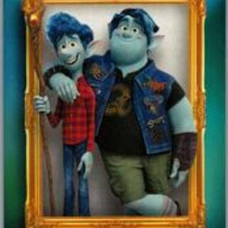 Topps Disney 2026 Neon: Family First - Ian Lightfoot & Barley Lightfoot #FF-15