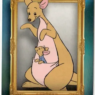 Topps Disney 2026 Neon: Family First - Kanga & Roo #FF-21