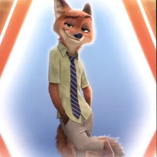Topps Disney 2026: Neon - Nick Wilde #61