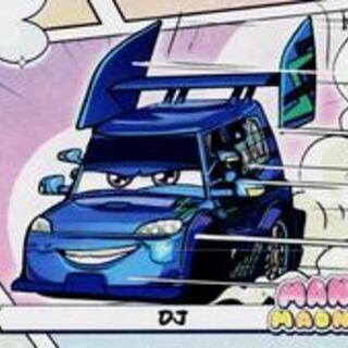Topps Disney 2026 Neon: Manga Madness - DJ #MM-8