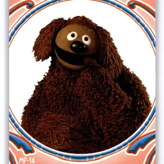 Topps Disney 2026 Neon: The Muppets Puzzle - Rowlf The Dog #MP-14