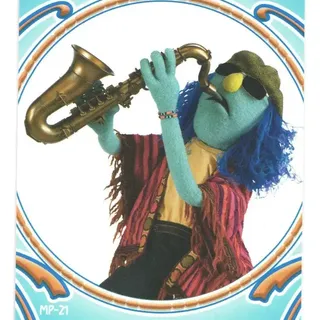 Topps Disney 2026 Neon: The Muppets Puzzle - Zoot #MP-21