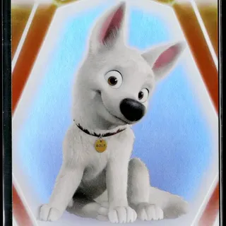 Topps Disney 2026: Neon - Bolt #128 Rainbow Foilboard