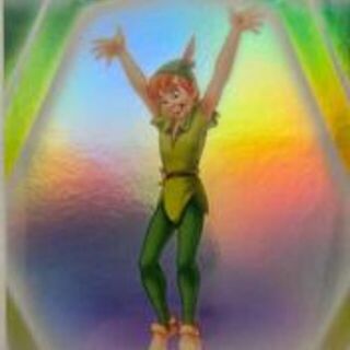 Topps Disney 2026: Neon - Peter Pan #8 Rainbow Foilboard