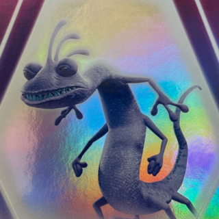 Topps Disney 2026: Neon - Randall Boggs #120 Rainbow Foilboard