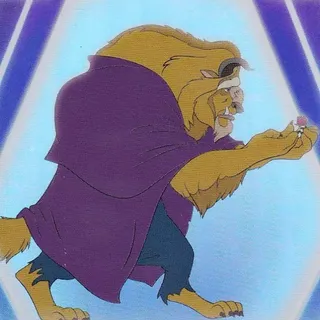 Topps Disney 2026: Neon - The Beast #11 Rainbow Foilboard