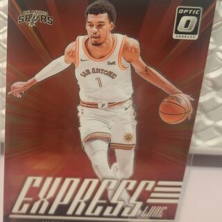 Victor Wembanyama #19 2024 Panini Donruss Optic Express Lane