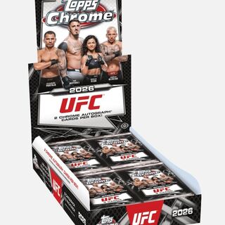 2026 Topps Chrome UFC Hobby Box