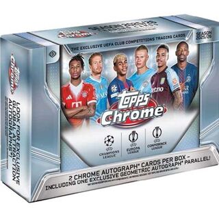 Topps Chrome UEFA Club Competitions Hobby Delight 2025/26