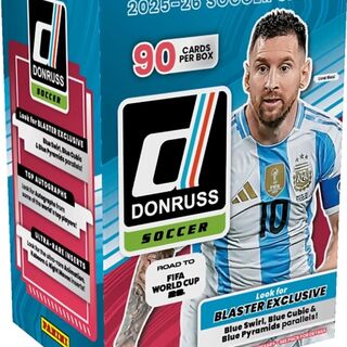 Panini Donruss Road to FIFA World Cup Soccer 2025 – 2026 Blaster Box
