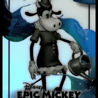 Topps Disney Neon: Epic Mickey - Clarabelle Cow #EM-3