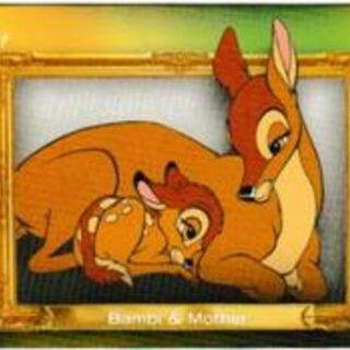 Topps Disney 2026 Neon: Family First - Bambi & Mother #FF-16
