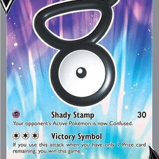 Pokemon TCG: Unown V #176 Pokemon Silver Tempest