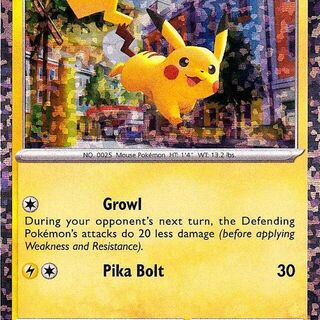 Pokemon TCG: Pikachu [Holo] #6 Pokemon McDonalds 2023