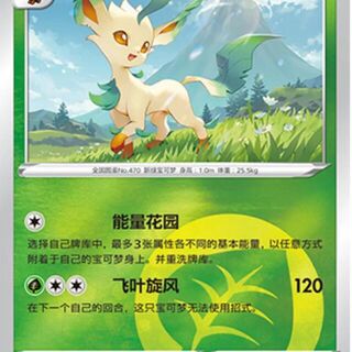 Pokemon TCG: Leafeon #702 Pokemon Chinese Gem Pack 2