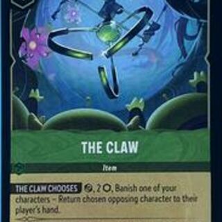 Disney Lorcana: Wilds Unknown RARE FOIL The Claw #99/204