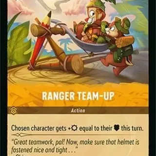 Disney Lorcana: Wilds Unknown UNCOMMON Ranger Team Up #28/204