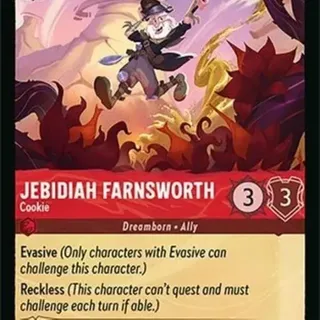 Disney Lorcana: Wilds Unknown UNCOMMON Jebidiah Farnsworth - Cookie #117/204