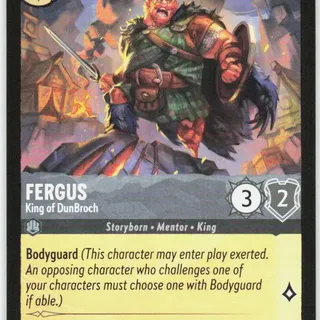 Disney Lorcana: Wilds Unknown COMMON Fergus - King Of DunBroch #175/204