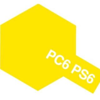 Tamiya Spray for Polycarbonate PS-6 YELLOW