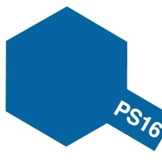 Tamiya Spray for Polycarbonate PS-16 METALLIC BLUE
