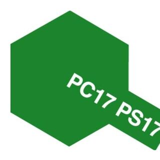 Tamiya Spray for Polycarbonate PS-17 METALLIC GREEN