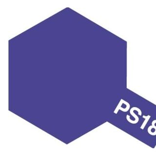 Tamiya Spray for Polycarbonate PS-18 METALLIC PURPLE