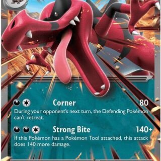 Pokemon TCG: Krookodile ex #055/086 Pokemon Chaos Rising