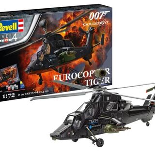 Revell James Bond 007 GoldenEye Eurocopter Tiger gift set