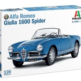Italeri Alfa Romeo Guilia 1600 Spider