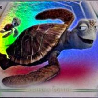 Topps Disney 2026: Neon - Crush & Squirt #82 Rainbow Foilboard