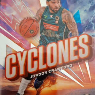 Topps Chrome NBL 2024-25: Cyclones - Jordon Crawford #C-19