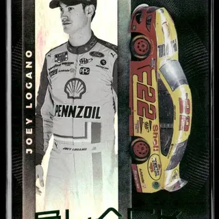 Joey Logano #20 2021 Panini Chronicles NASCAR Black