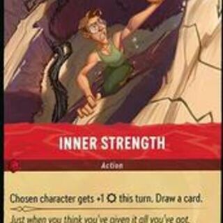 Disney Lorcana: Wilds Unknown COMMON FOIL Inner Strength #129/204
