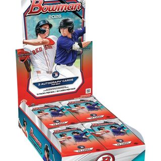 Topps 2026 Bowman Baseball Jumbo Box