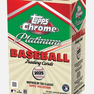 2025 Topps Chrome® Platinum Baseball - Value Box
