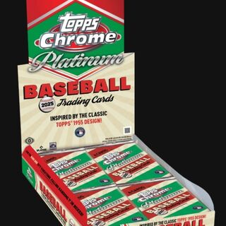 2025 Topps Chrome Platinum Baseball - Hobby Box