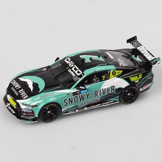 Snowy River Racing #7 James Courtney Ford Mustang GT 2024 Supercars Championship Season - Authentic Collectables 1/43